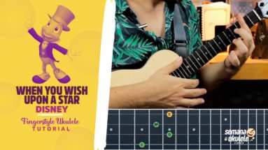 When You Wish Upon a Star (Disney) Fingerstyle Ukulele Tutorial