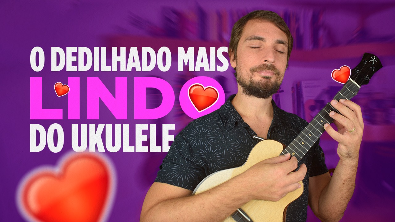 Um dos exercícios de dedilhado mais bonitos no ukulele